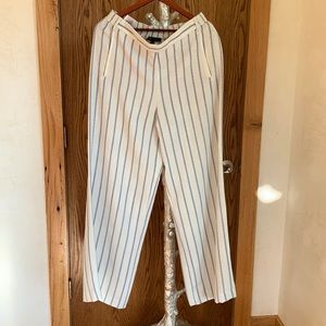 Wide legged light weight pants.